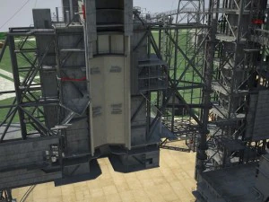 Centro spaziale Kennedy della NASA 39B Modello 3D