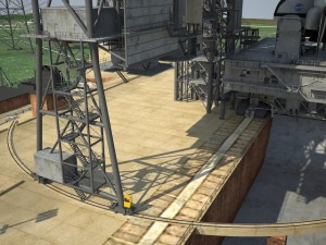 NASA Kennedy Space Center 39B 3D Model