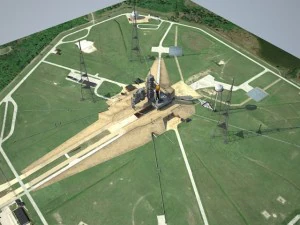 Centro spaziale Kennedy della NASA 39B Modello 3D