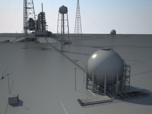 NASA Kennedy Space Center 39B 3D Model