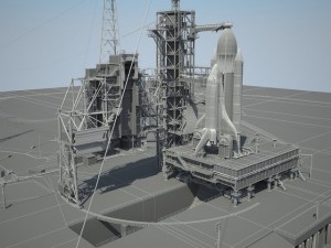 NASA Kennedy Space Center 39B 3D Model