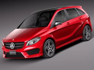 Mercedes-Benz Classe B AMG 2015 Modelo 3D