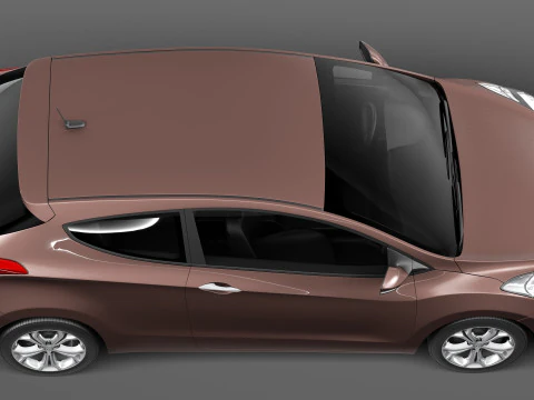 Hyundai i30 3-door 2013 3D Model