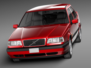 Volvo 850 Sedan EU 1991-1997 3D-Modell
