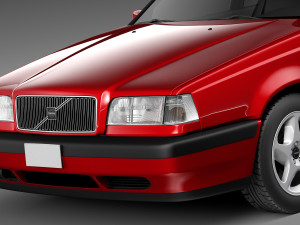 Volvo 850 Sedan EU 1991-1997 3D-Modell