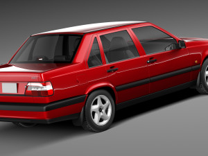 Volvo 850 Sedan EU 1991-1997 3D-Modell