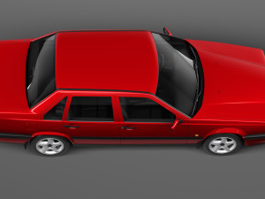 Volvo 850 Sedan EU 1991-1997 3D-Modell