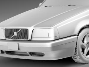 Volvo 850 Sedan EU 1991-1997 3D-Modell