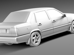 Volvo 850 Sedan EU 1991-1997 3D-Modell
