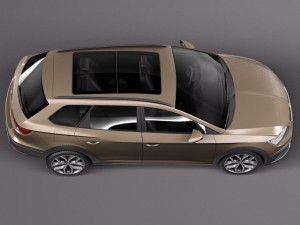 Seat Leon X Perience 2015 Model 3D
