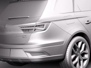 Seat Leon X Perience 2015 3D Model