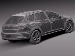 Seat Leon X Perience 2015 3D Model