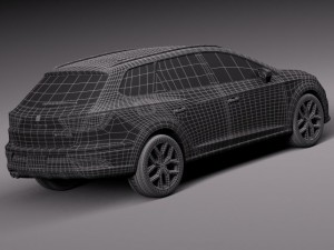 Seat Leon X Perience 2015 Model 3D