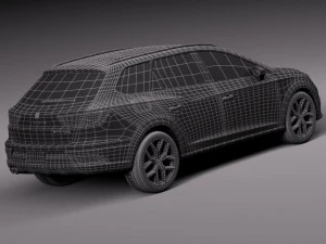 Seat Leon X Perience 2015 3D Model