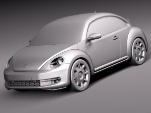 Volkswagen Ibeetle 2015 3D 모델