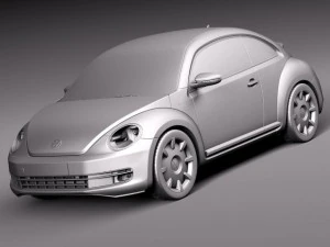 Volkswagen Ibeetle 2015 3D Model
