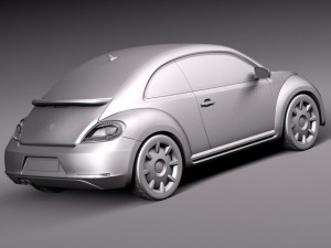 Volkswagen Ibeetle 2015 3D 모델