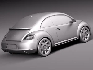 Volkswagen Ibeetle 2015 3D Model