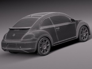 Volkswagen Ibeetle 2015 3D 모델