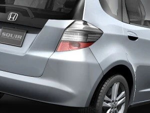 Honda Fit Jazz 2009 3D Model