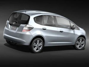 Honda Fit Jazz 2009 3D Model