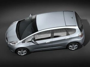 Honda Fit Jazz 2009 3D Model