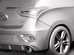 Hyundai i30 Turbo 3-door 2015 3D Model
