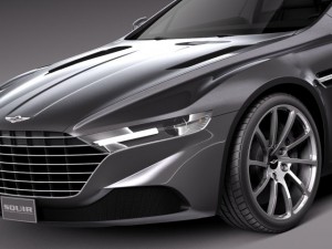 Aston Martin Lagonda 2016 Model 3D