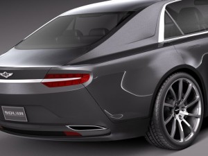Aston Martin Lagonda 2016 Model 3D