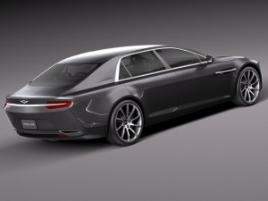 Aston Martin Lagonda 2016 Model 3D