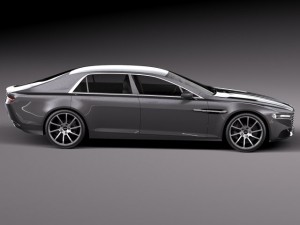 Aston Martin Lagonda 2016 Model 3D