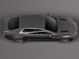 Aston Martin Lagonda 2016 Model 3D