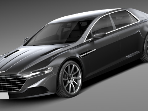 Aston Martin Lagonda 2016 3Dモデル