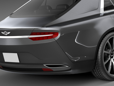 Aston Martin Lagonda 2016 3Dモデル