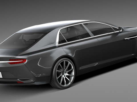 Aston Martin Lagonda 2016 3Dモデル