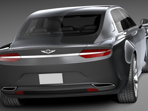 Aston Martin Lagonda 2016 3Dモデル