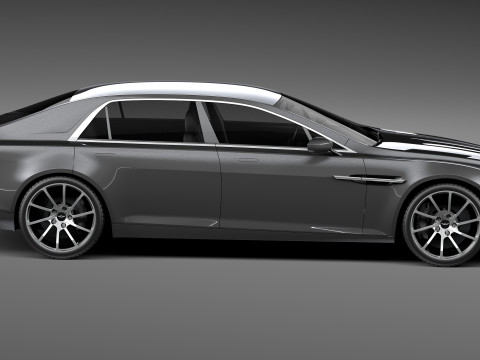 Aston Martin Lagonda 2016 3Dモデル