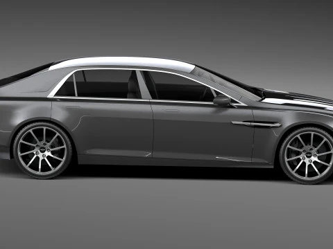 Астон Мартин Лагонда 2016 3D Модель