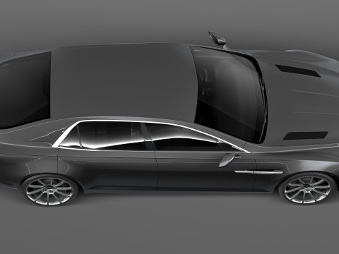 Aston Martin Lagonda 2016 3Dモデル