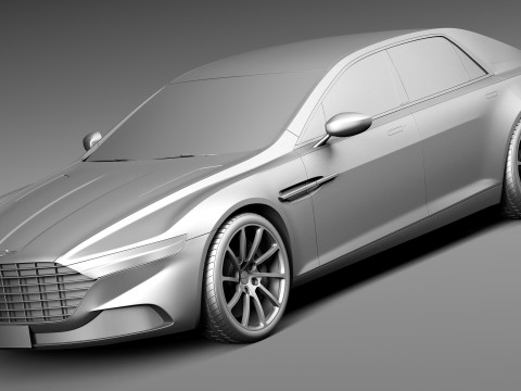 Aston Martin Lagonda 2016 3Dモデル