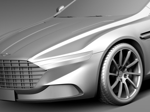 Aston Martin Lagonda 2016 3Dモデル