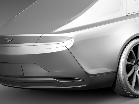 Aston Martin Lagonda 2016 3Dモデル