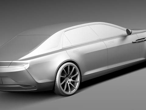 Aston Martin Lagonda 2016 3Dモデル