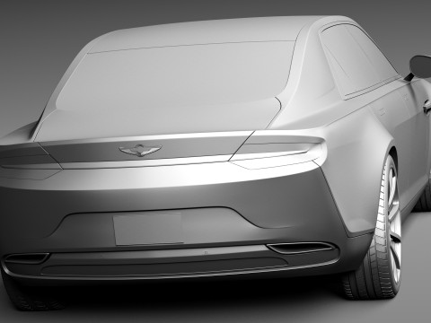 Aston Martin Lagonda 2016 3Dモデル