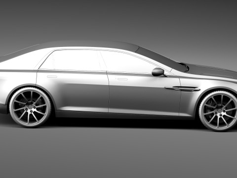 Aston Martin Lagonda 2016 3Dモデル