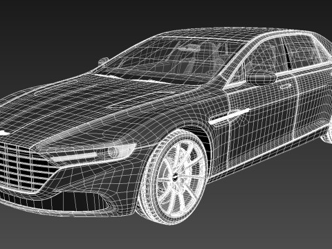 Aston Martin Lagonda 2016 3Dモデル