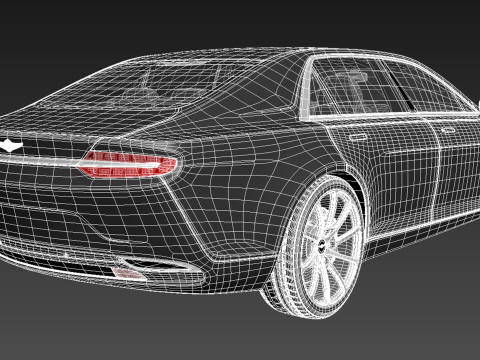 Aston Martin Lagonda 2016 3Dモデル