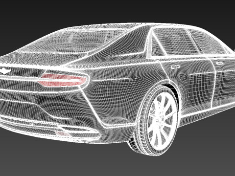 Aston Martin Lagonda 2016 3Dモデル