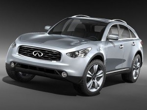 Infiniti FX 50 2009 Modelo 3D