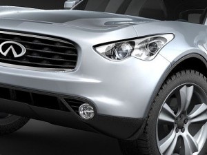 Infiniti FX 50 2009 Modelo 3D